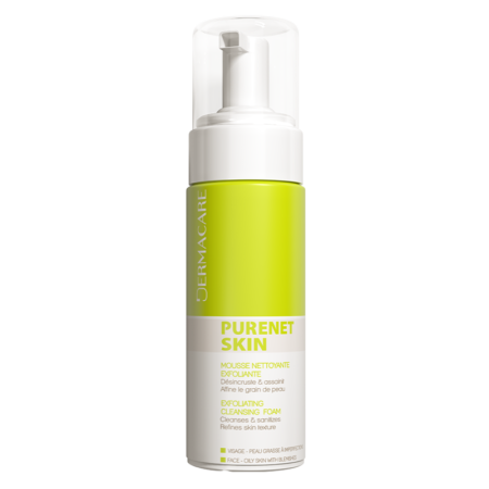 PURENET SKIN Mousse nettoyante exfoliante 150ml