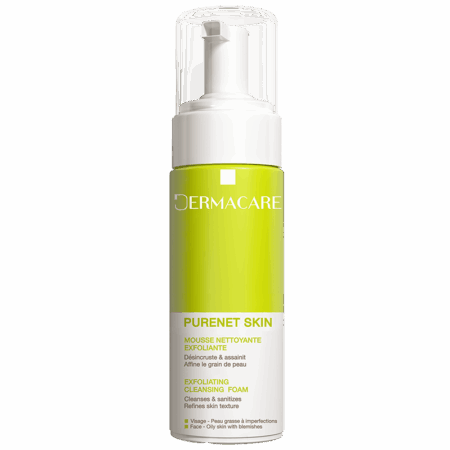 PURENET SKIN Mousse nettoyante exfoliante 150ml